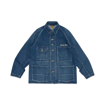 HUMAN MADE Denim Coverall Jacket "Indigo"