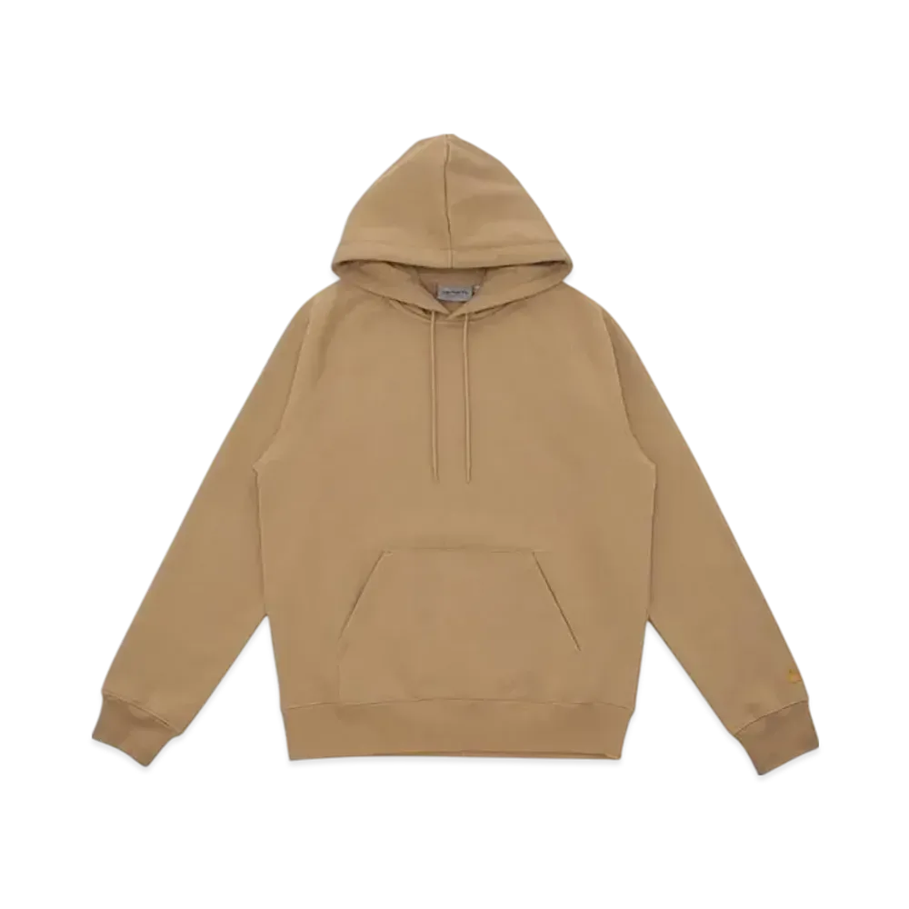 Carhartt WIP Hooded Chase Sweat "Dusty H Brown Gold"