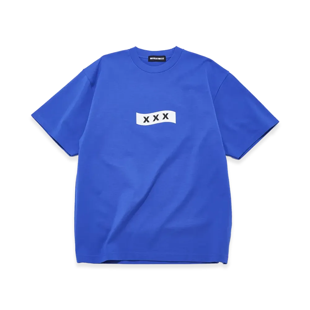 GOD SELECTION XXX Box Logo Tee GX-S26-ST-12 "Blue"
