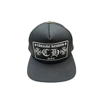 Chrome Hearts CH Trucker Cap New York Exclusive "Black"