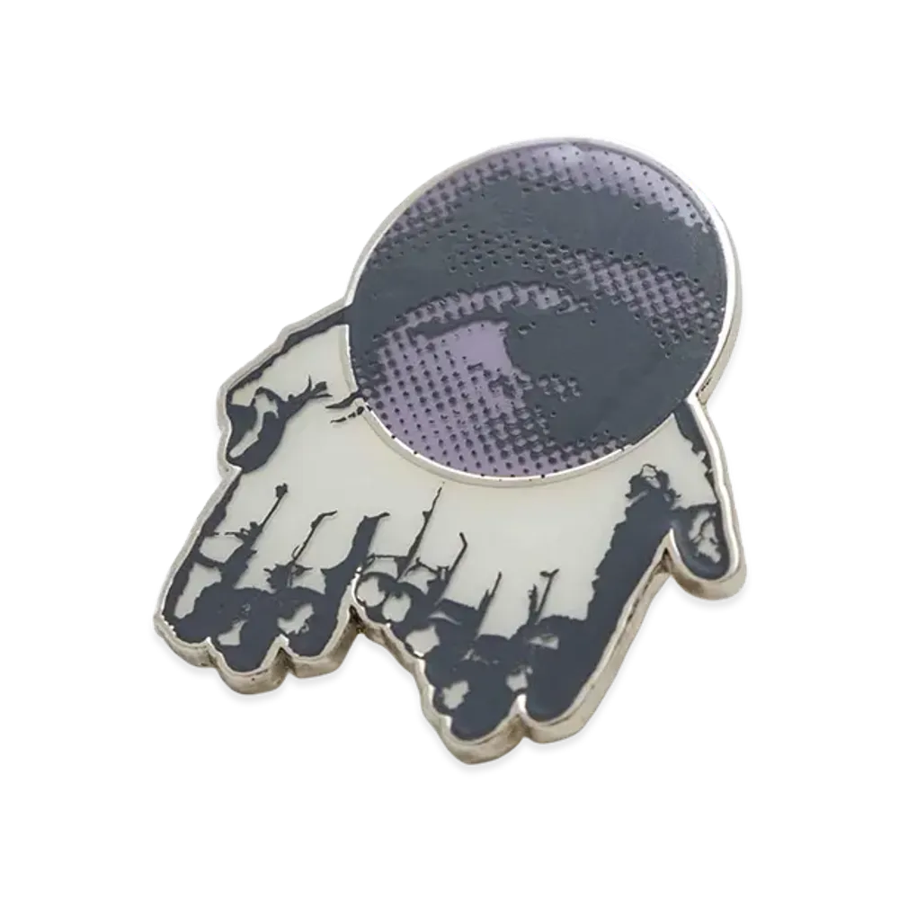 UNDERCOVER Brass Pins "Silver"