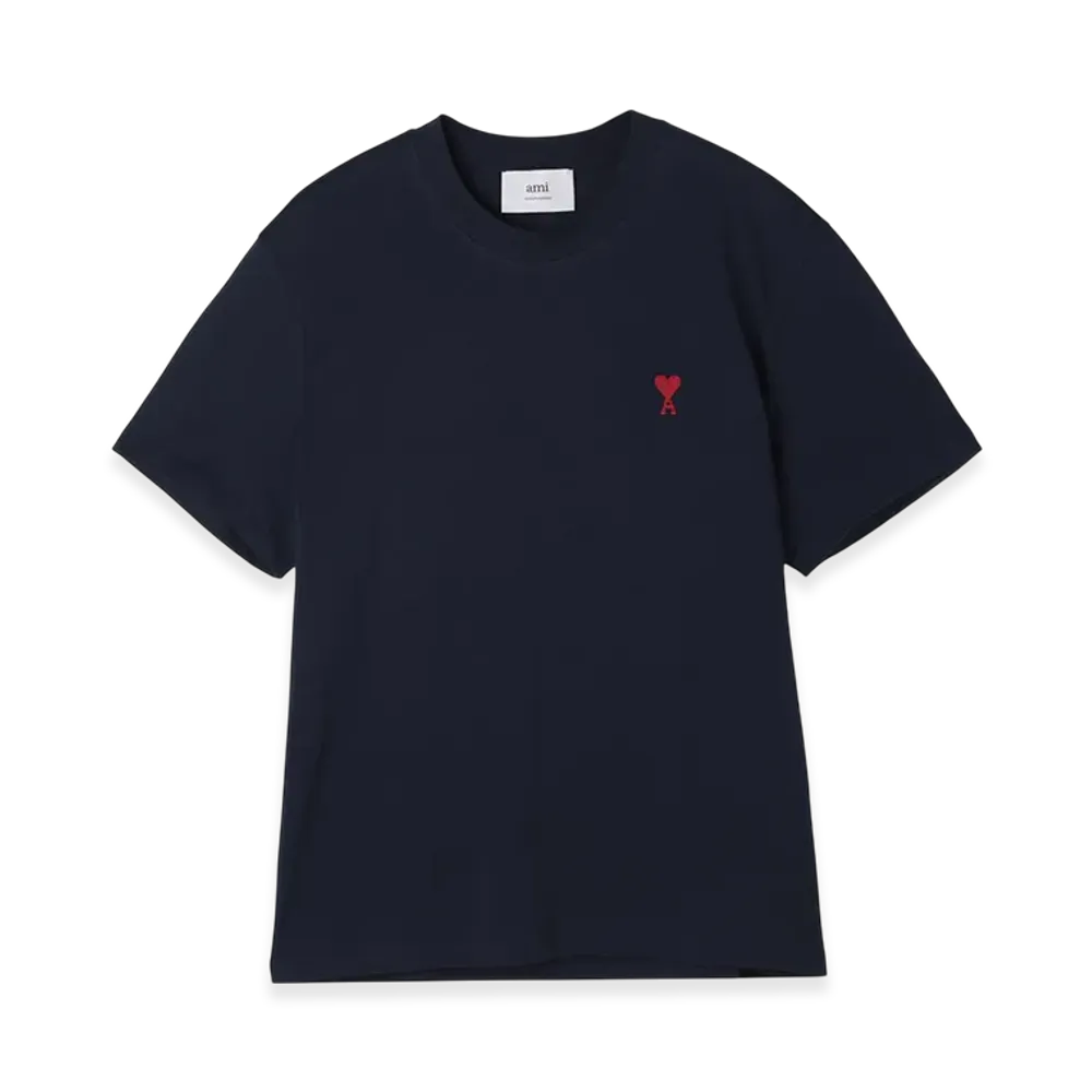 AMI PARIS De Coeur T-Shirt "Nightblue"