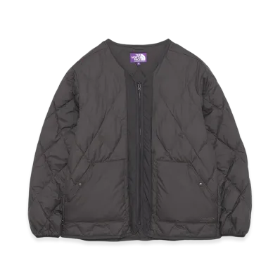 The North Face Purple Label Pertex Quantum Plas Field Down Cardigan "Asphalt Gray"