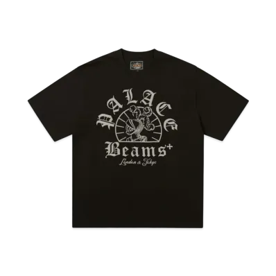 PALACE x BEAMS Plus Graphic T-Shirt "Black"