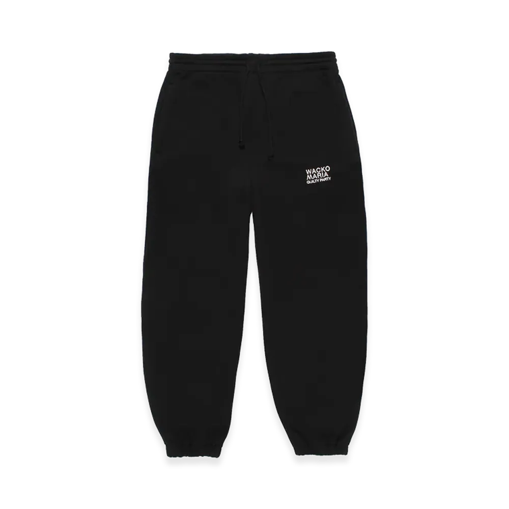WACKO MARIA Middle Weight Sweat Pants "Black"