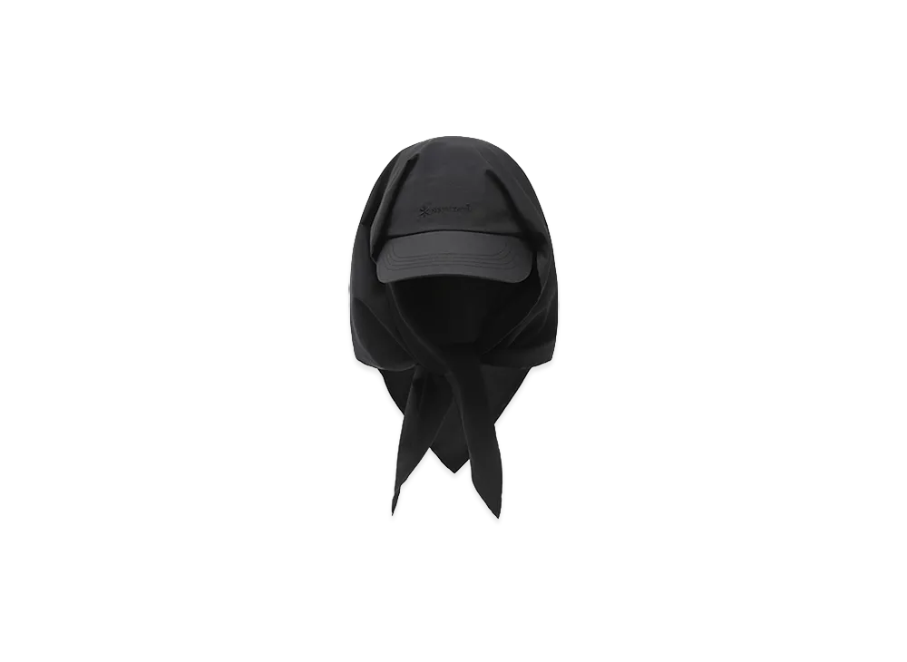 snow peak Scarf Cap "Black"
