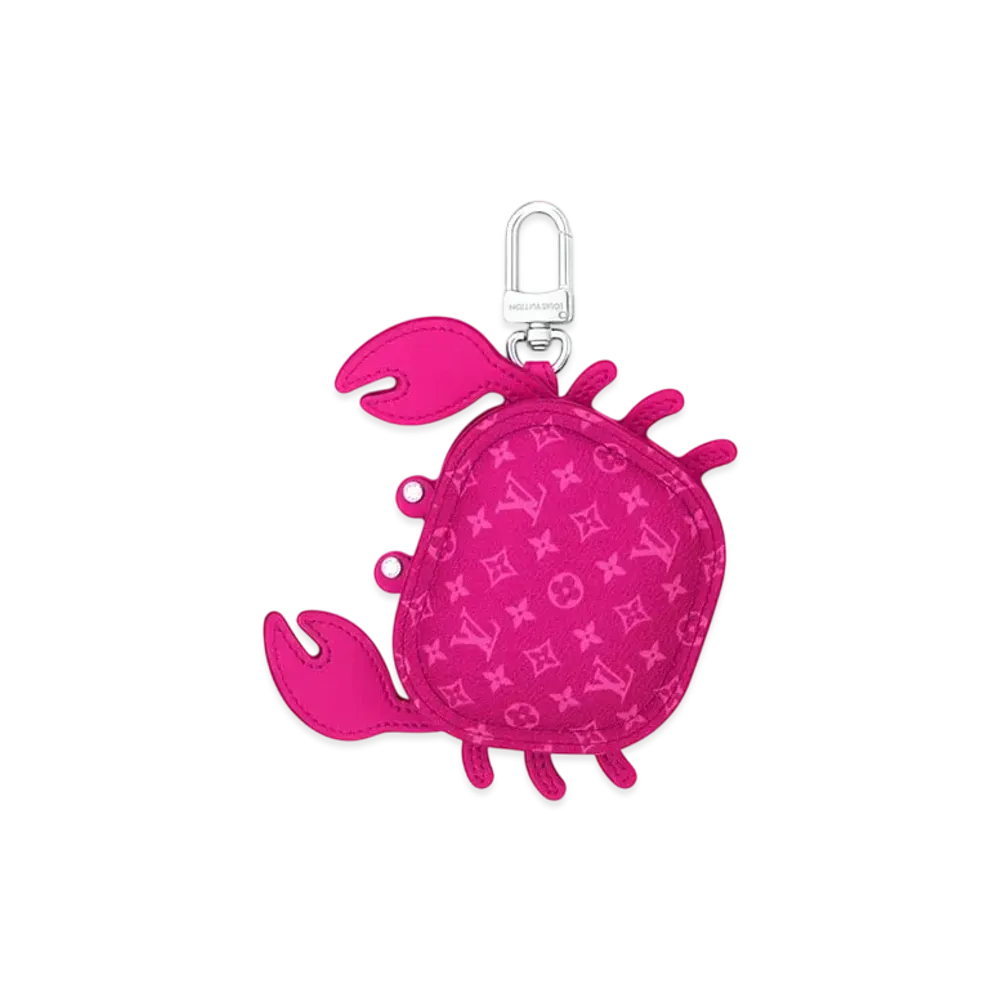 Louis Vuitton LV Crab Bag Charm "Pondichery Pink"