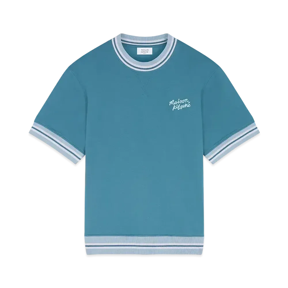 Maison Kitsune Oversize T-shirt "Lake Blue"