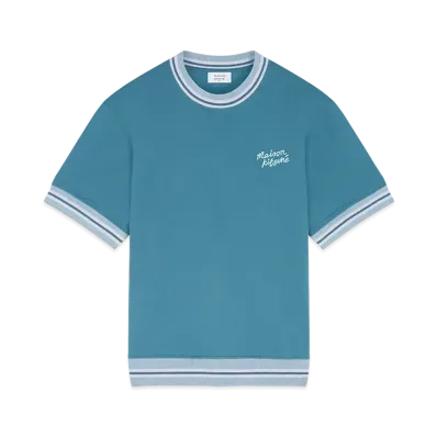 Maison Kitsune Oversize T-shirt "Lake Blue"