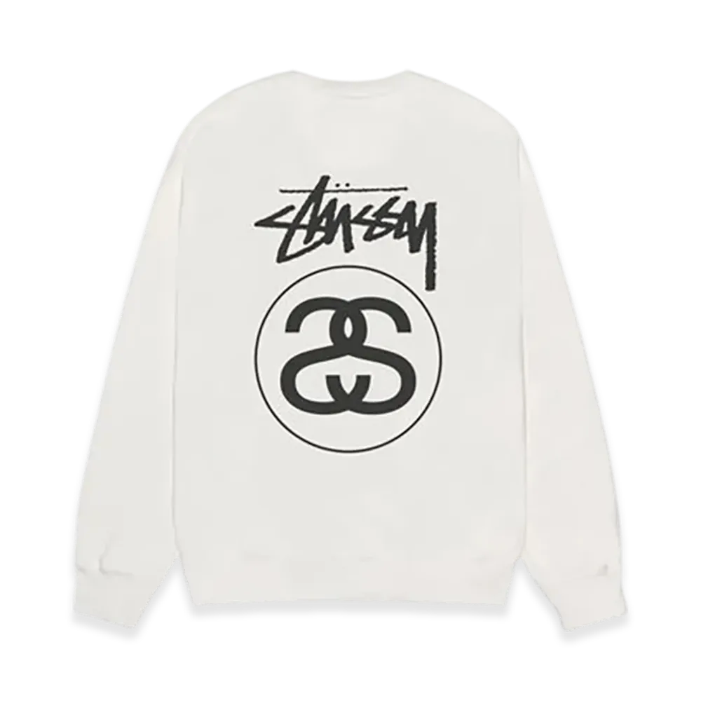 Stussy Stock Link Crew Pigment Dyed "Natural"