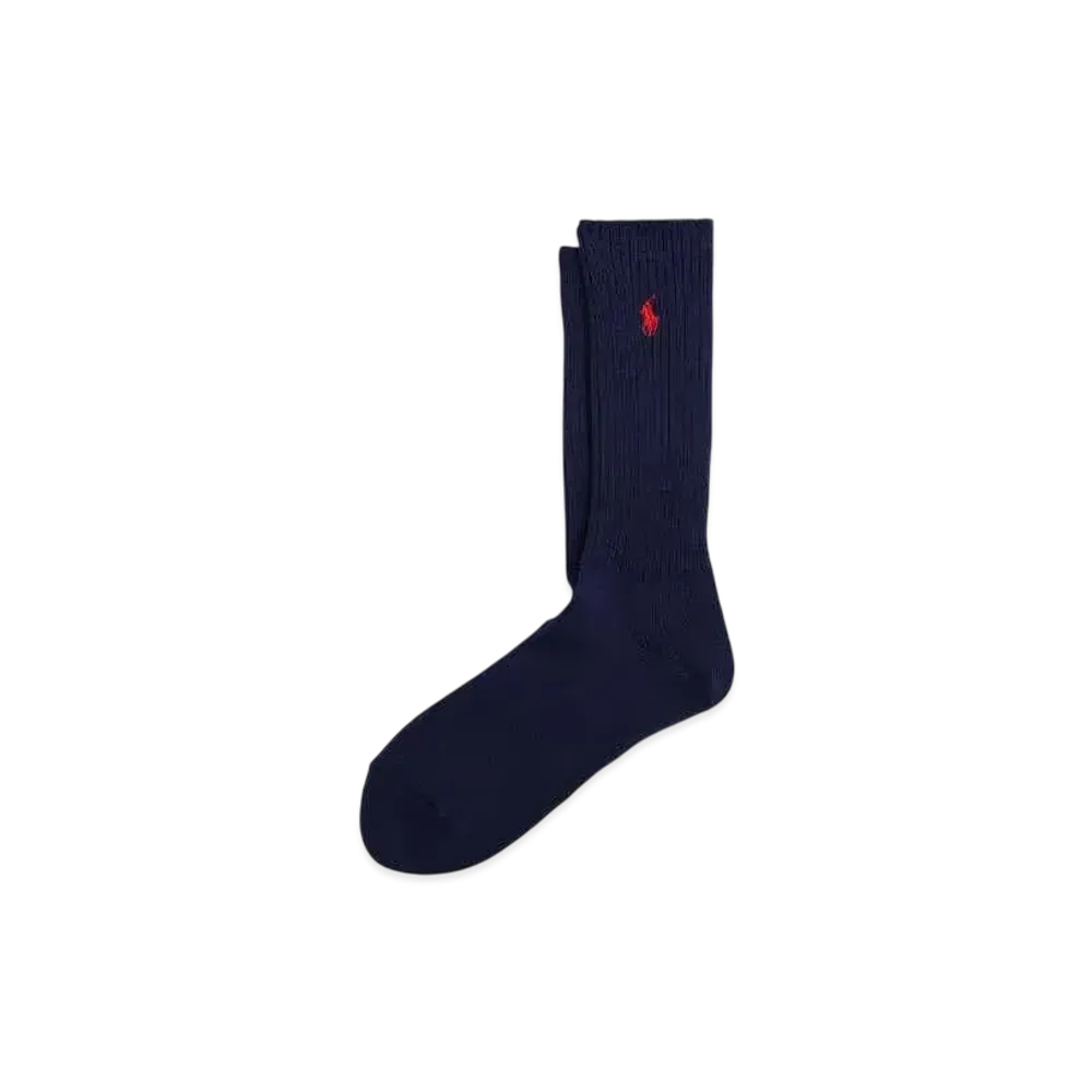 Polo Ralph Lauren Cotton Blend Crew Socks "Navy"