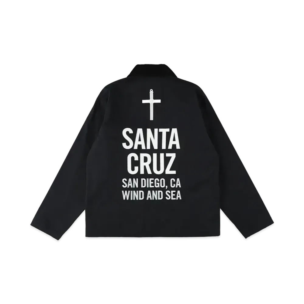 WIND AND SEA SD Santacruz Deck Jacket "Black"