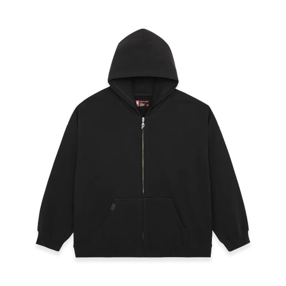POINTLESS JOURNEY PJ Basic Zip Hoodie "Charcoal"