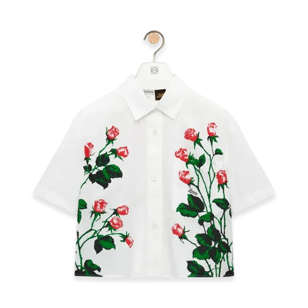 LOEWE Short-Sleeve Shirt "White"