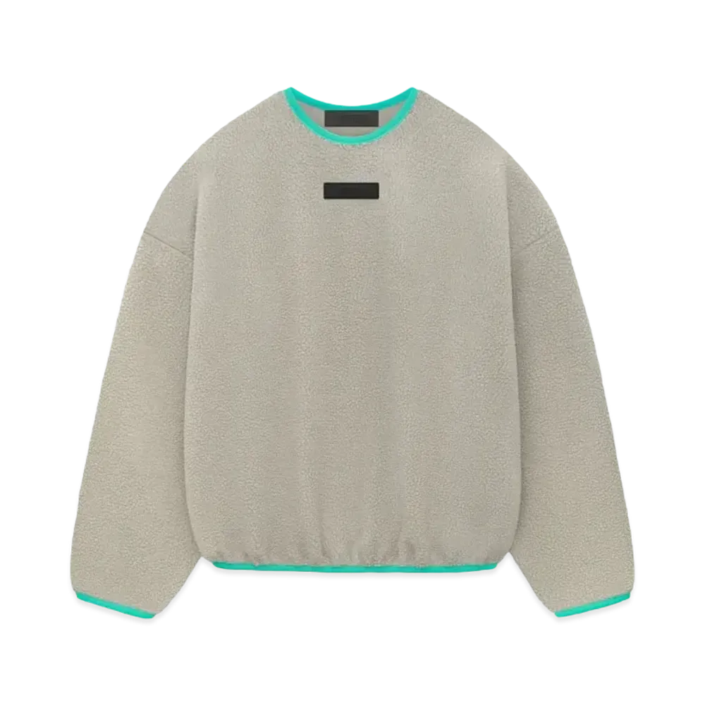 FEAR OF GOD ESSENTIALS Polar Fleece Crewneck "Seal"