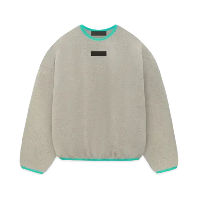 FEAR OF GOD ESSENTIALS Polar Fleece Crewneck "Seal"