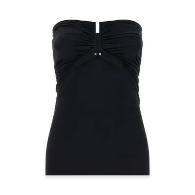 Rick Owens Women's Alannah Prong Bustier' Top "Black"