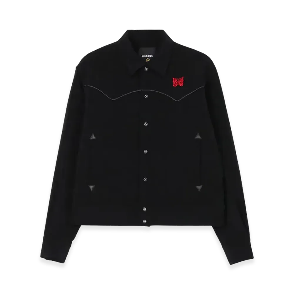 NEEDLES x Wildside Yohji Yamamoto Piping Cowboy Jacket "Black"