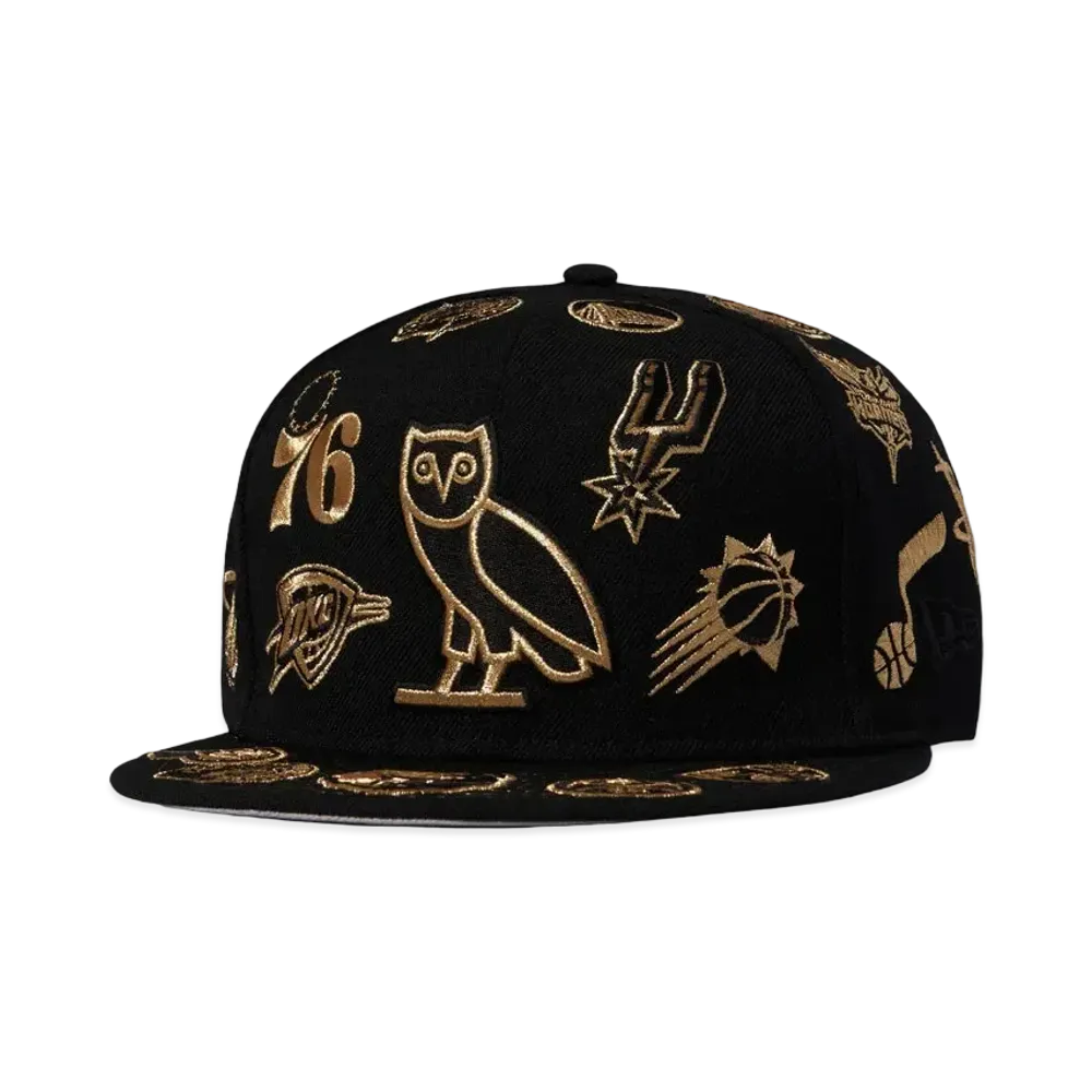 NEW ERA 59FIFTY OVO NBA All Over "Black"