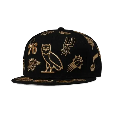 NEW ERA 59FIFTY OVO NBA All Over "Black"