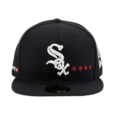 NEW ERA x The Cap Exclusive City of Cities 59fifty Chicago White Sox "Black"