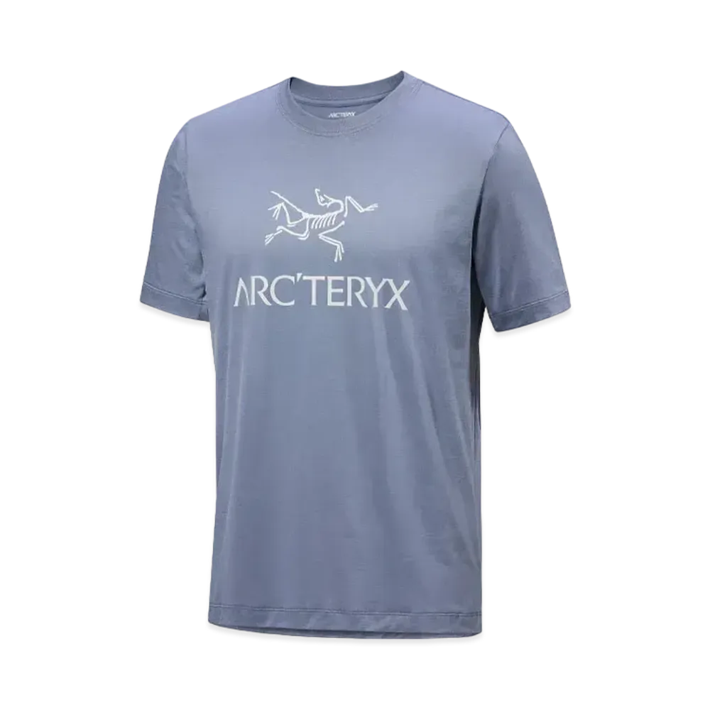 ARC'TERYX Arc Word Logo Short Sleeve Men's "Stratus/Arctic Silk"