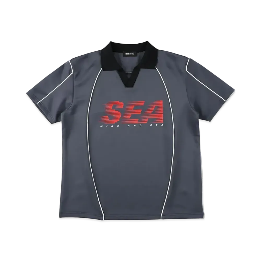 WIND AND SEA Motion Logo Game Shirt "Navy"