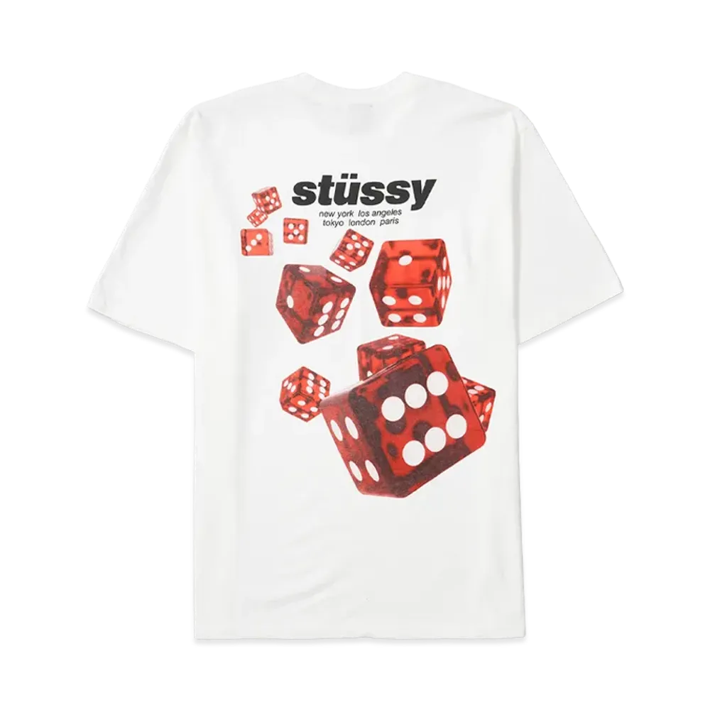 Stussy Rollers Tee "White"