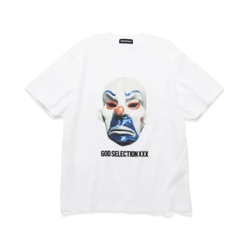 GOD SELECTION XXX x The Dark Knight T-shirt GX-A25-DNST-02 "White"