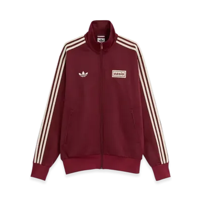 adidas x Oasis Tour Firebird Track Top "Noble Maroon"