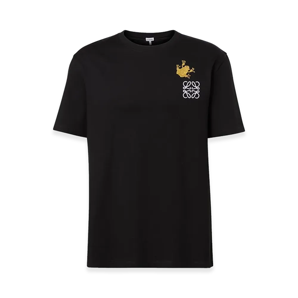 LOEWE Relaxed Fit T-Shirt Cotton "Black"