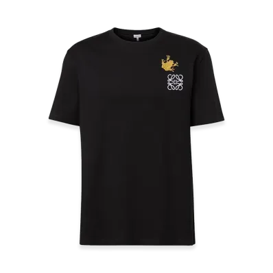 LOEWE Relaxed Fit T-Shirt Cotton "Black"