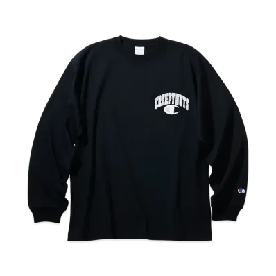Champion x Creepy Nuts Long Sleeve T-Shirt "Black"