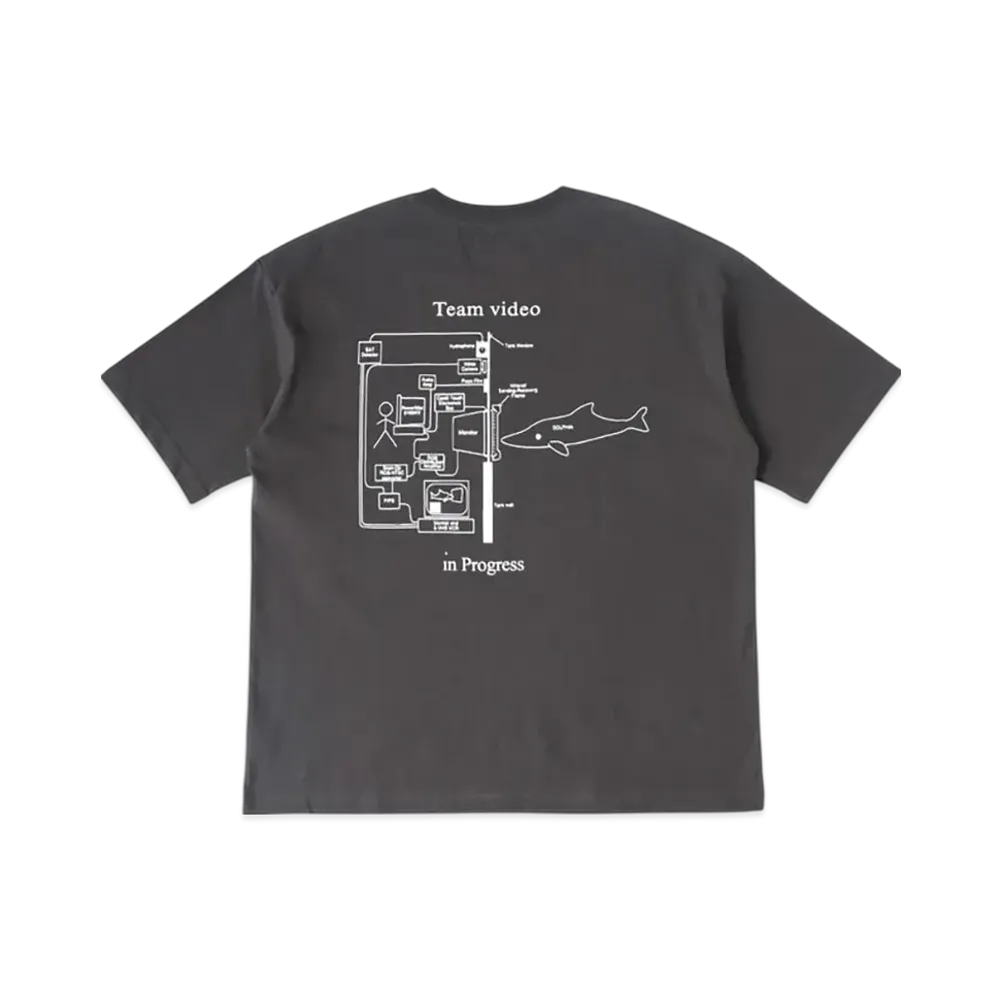 Ron Herman x TEAM Graphic Tee (No.2) "Black"