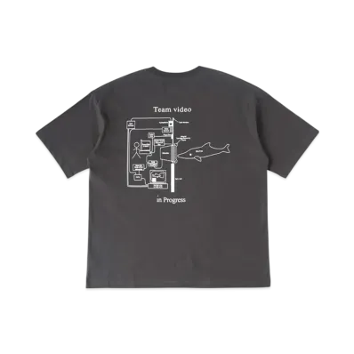 Ron Herman x TEAM Graphic Tee (No.2) "Black"