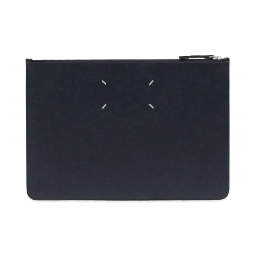 Maison Margiela Bovine Leather Large Pouch "Black"