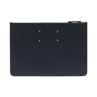 Maison Margiela Bovine Leather Large Pouch "Black"