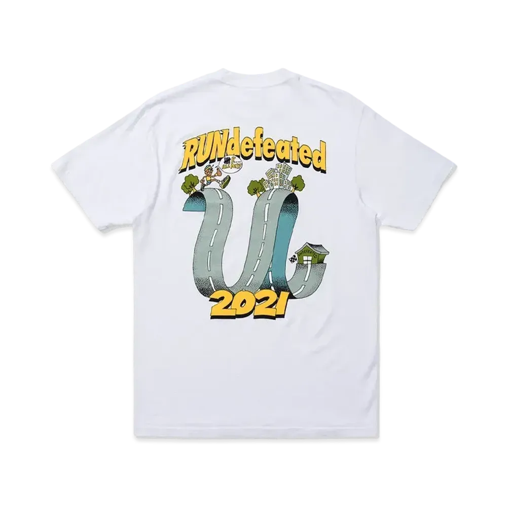 UNDEFEATED RUN 2021 S/S TEE - 80257 "White"
