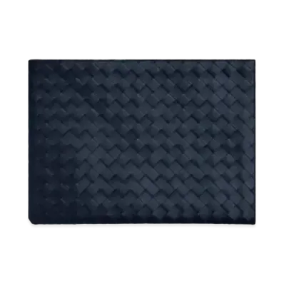 Bottega Veneta Intrecciato Half Zipper Pouch "Space"