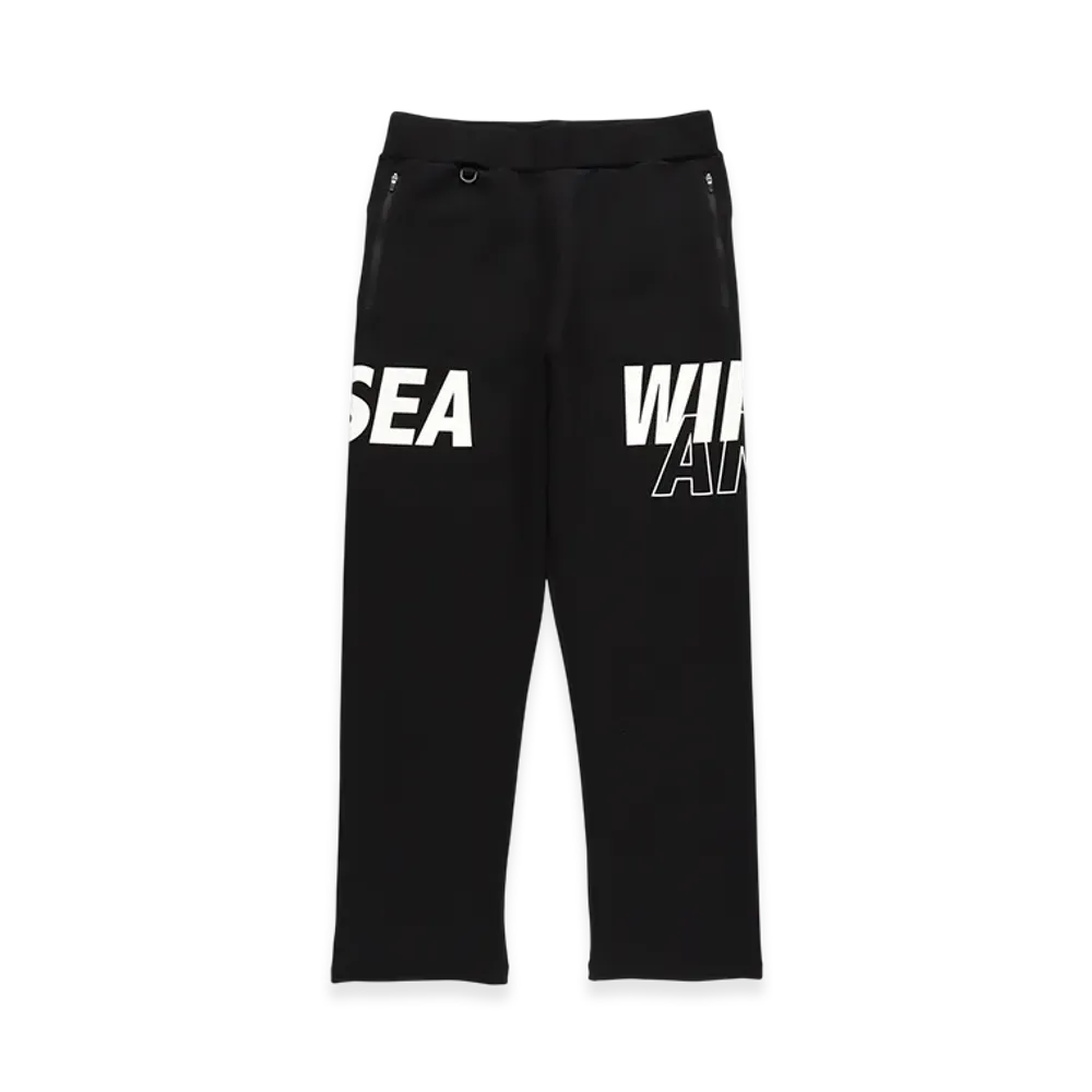 WIND AND SEA Relaxed Fit Ponte Sweat Pant "Black"