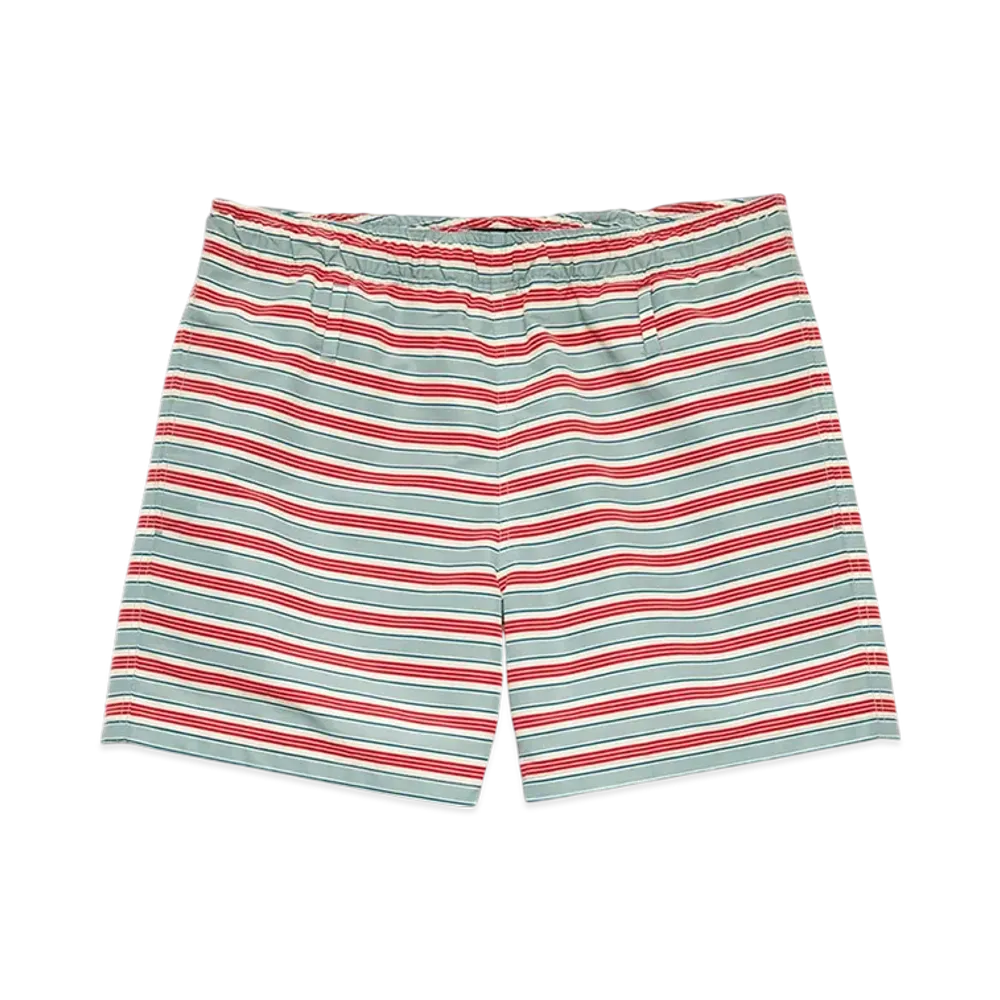 PRADA Technical Fabric Swim Trunks "Astral Blue"