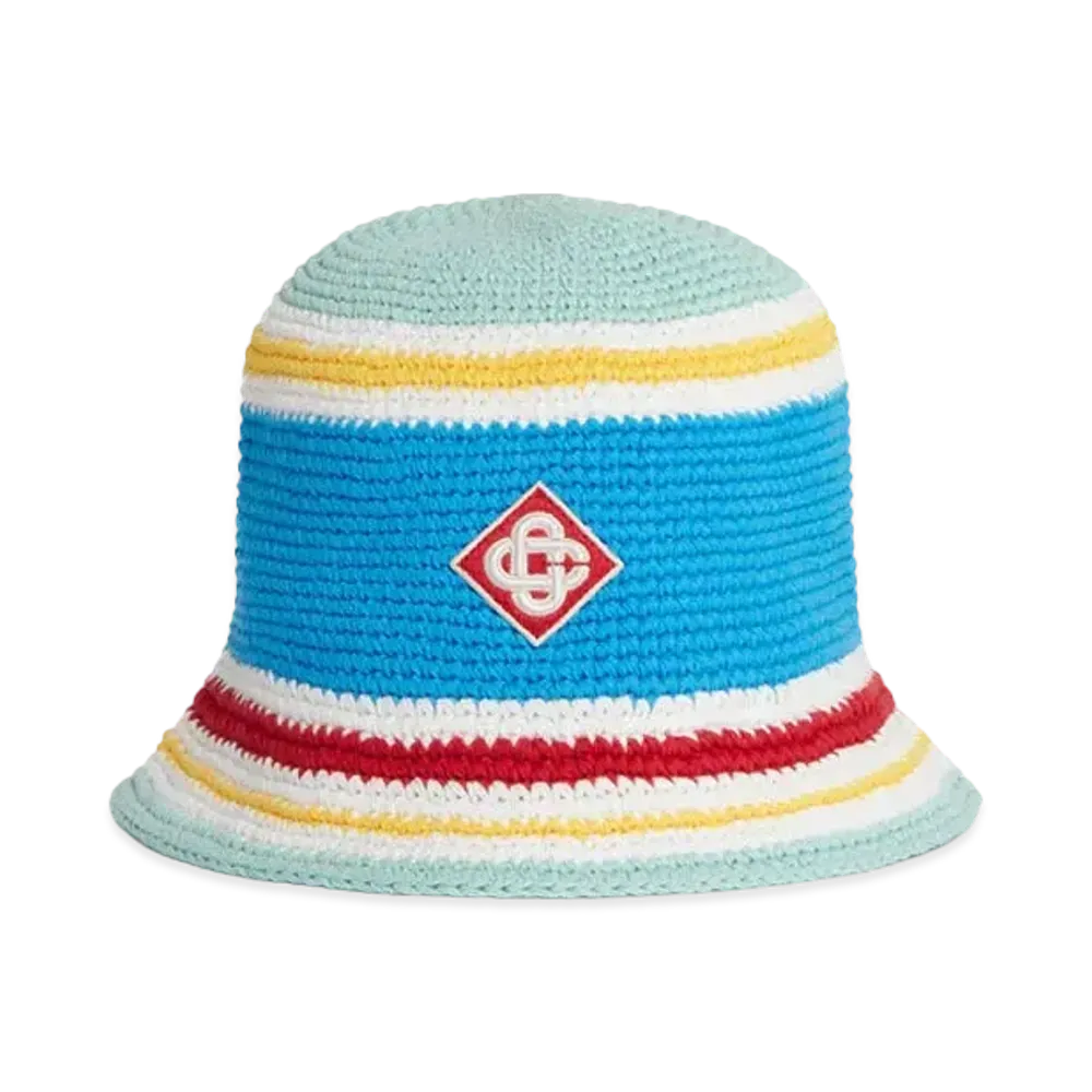 Casablanca Stripe Crochet Hat "Multi"