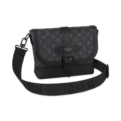 Louis Vuitton Saumur Messenger Monogram Eclipse "Noir"