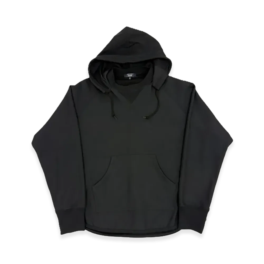 COMME des GARCONS HOMME Cotton Nylon Sweat Foody "Black"