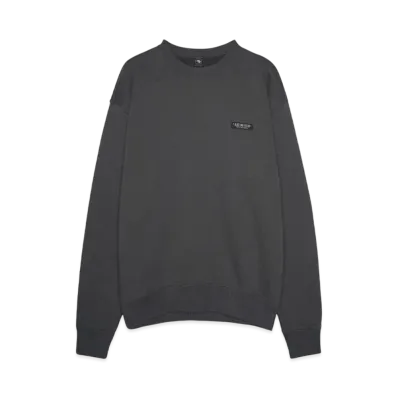 RATS FLEECE CREW NECK SWEAT "CHARCOAL"