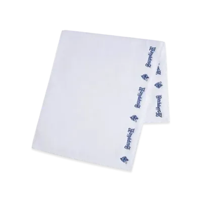 SUPPLIER Embroidered Towel "White"