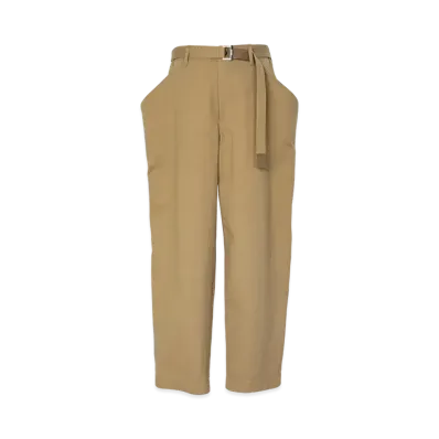sacai Cotton Chino Pants "Beige"
