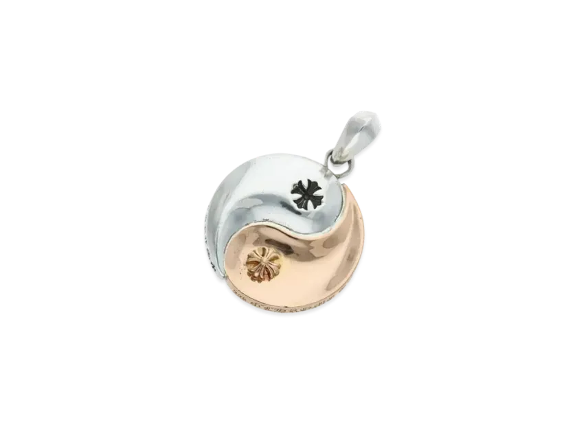 Chrome Hearts Medium Yin Yang Pendant "Silver/Yellow Gold" "Silver/Yellow Gold"