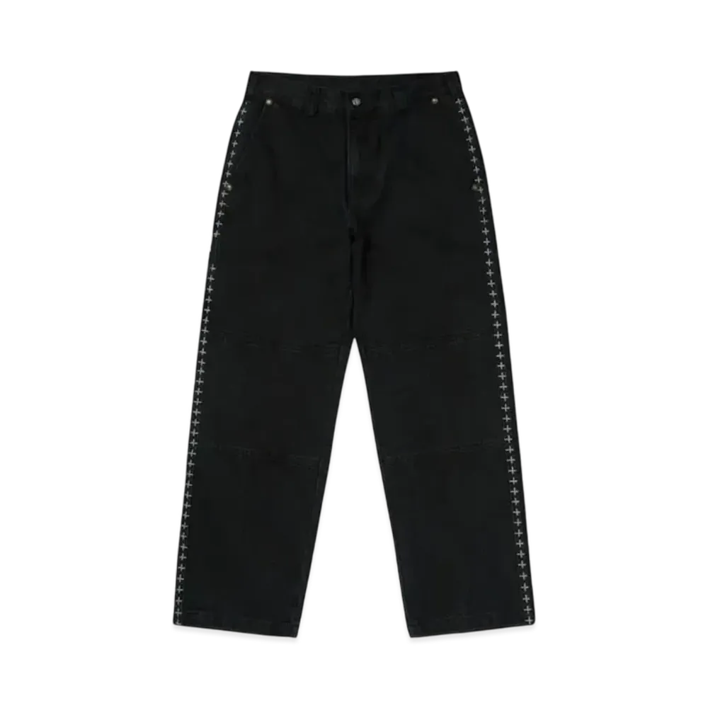 THUG CLUB x Dickies X Stitch Pants "Black"