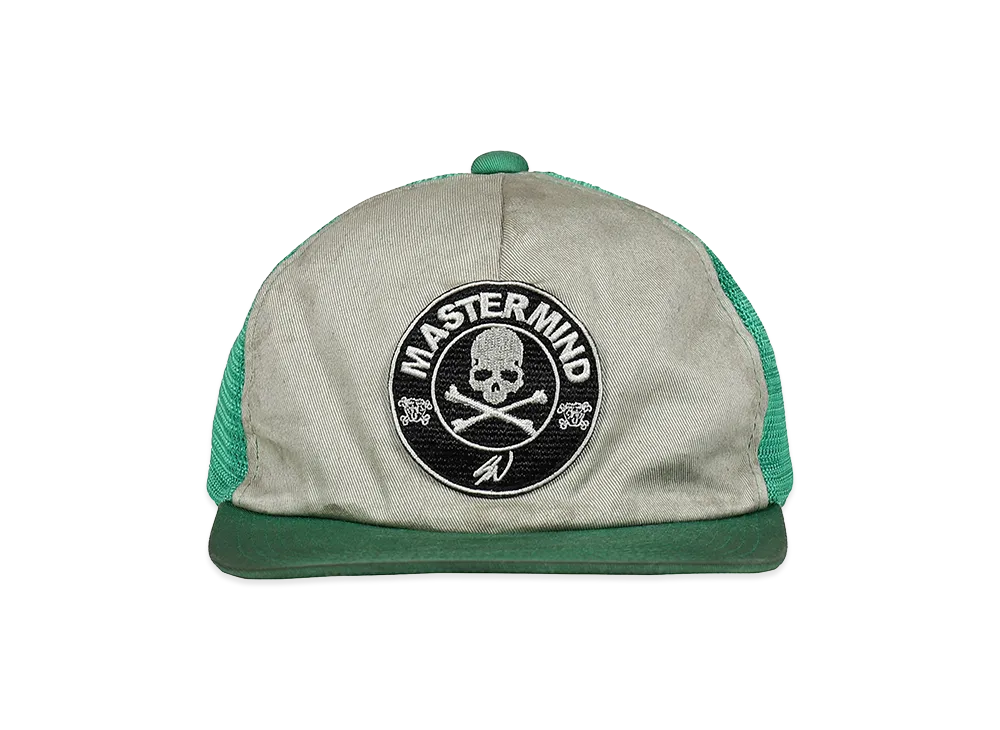SWJP x mastermind JAPAN Logo Mesh Cap "Green"